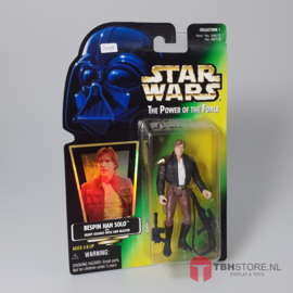 Star Wars POTF2 Green Han Solo in Endor Gear (Hologram)