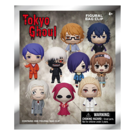 PRE-ORDER Tokyo Ghoul 3D PVC Bag Clips Series 2 Display (24)