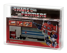 CUSTOM-ORDER Hasbro Transformers Optimus Prime MIB Acrylic Display Case