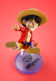 PRE-ORDER One Piece World Collactable Figures x S.H. Figuarts Action Figure Monkey D. Luffey 8 cm