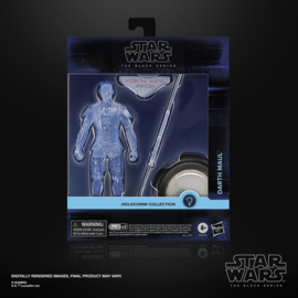 PRE-ORDER Star Wars Black Series Holocomm Collection Darth Maul 15 cm
