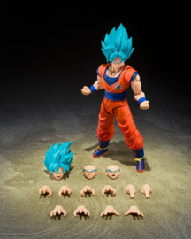 (Pre-order) Dragon Ball Super S.H.Figuarts Action Figure Super Saiyan God Super Son Guko (Blue power transcending Limits) 15 cm       