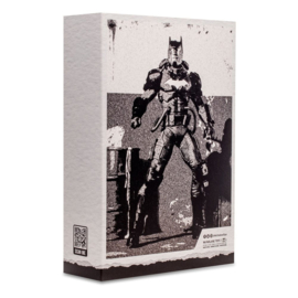 DC Multiverse Action Figure Hazmat Suit Batman (Line Art) (Gold Label)