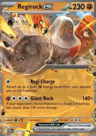 Pokémon TCG - Regirock ex - Destined Rivals - 101/182