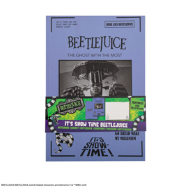 Beetlejuice Notebook It's Show Time 