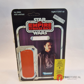 Vintage Star Wars Cardback Lando Calrissian Yellow Clipper Wrap