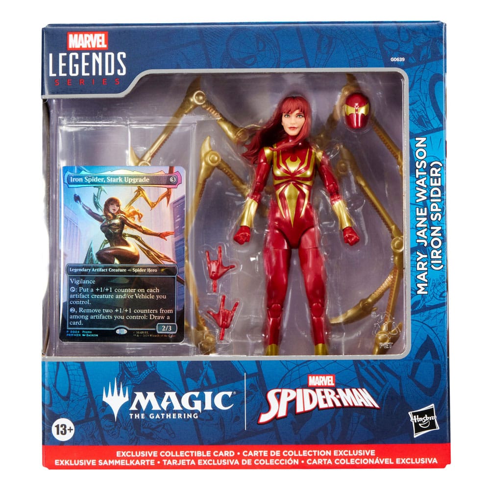 (Pre-order) Marvel Legends Magic: The Gathering Action Figure Mary Jane Watson (Iron Spider) (plus Exclusive Foil Card) 15 cm