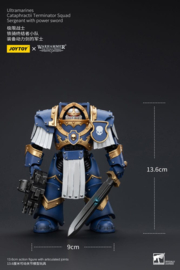Warhammer The Horus Heresy Action Figure 1/18 Ultramarines Cataphractii Terminator Squad Sergeant with Power Sword 14 cm      