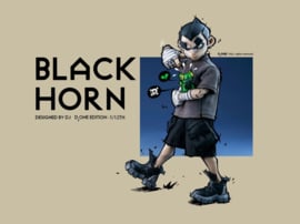 PRE-ORDER The Circle Action Figure Kit 1/12 Black Horn Year of the Loong Limited Edition 16 cm