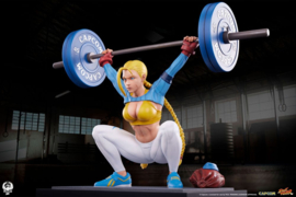 (Pre-order) Street Fighter Premier Series Statue 1/4 Cammy: Powerlifting Alpha 41 cm