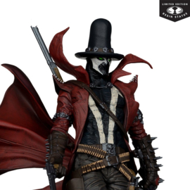 (Pre-order) Spawn Black White &amp; Red All Over 1/10 Statue Gunslinger Spawn by Todd McFarlane 23 cm
