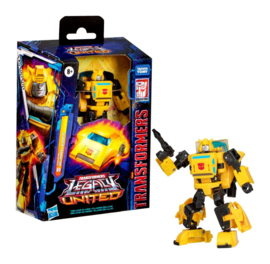 PRE-ORDER Transformers Generations Legacy United Deluxe Class Action Figure Origin Bumblebee 14 cm