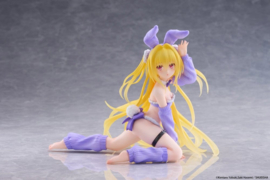 (Pre-order) To Love-Ru Darkness MOFLOCK PVC Figure Golden Darkness (Fluffy Bunny Ver.) 13 cm