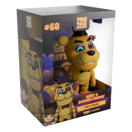 Five Nights at FreddyÂ´s Vinyl Figure Abby & Golden Freddy 11 cm        