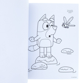 Bluey Colouring Book A4 & Sticker Set