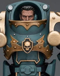 PRE-ORDER Warhammer The Horus Heresy Action Figure 1/18 Tartaros Terminator Squad Sergeant With Volkite Charger And Power Sword 12 cm