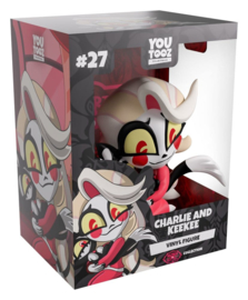 (Pre-order) Hazbin Hotel Vinyl Figure Charlie and KeeKee 10 cm