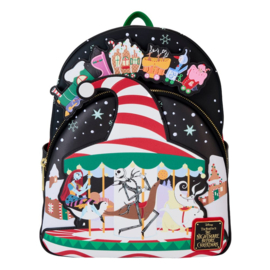 PRE-ORDER Nightmare before Christmas by Loungefly Mini Backpack Journey to Christmas Town