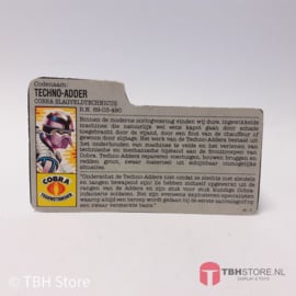 G.I. Joe File Card Techno-Adder