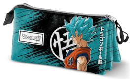 (Pre-order) Dragon Ball Triple Pencil Case Saiyajin Blue