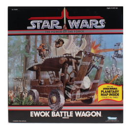 PRE-ORDER Kenner POTF Ewok Battle Wagon Acrylic Display Case