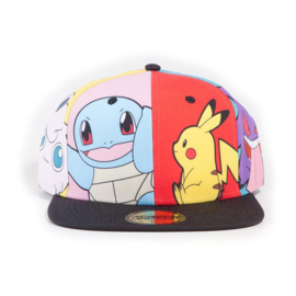 (Pre-order) PokÃ©mon Snapback Cap Multi Pop Art