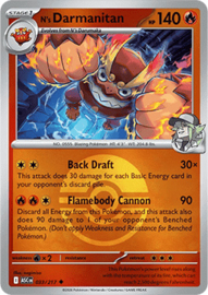 Pokémon TCG - N's Darmanitan - Reverse Holo - Ascended Heroes - 033/217