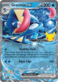 Pokémon TCG - Greninja ex - 30th anniversary - 021/128