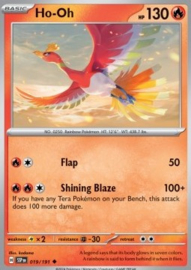Pokémon TCG - Ho-Oh - Reverse Holo - Surging Sparks - 019/191