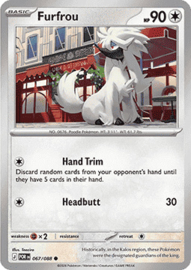 Pokémon TCG - Furfrou - Reverse Holo - Perfect Order - 067/088