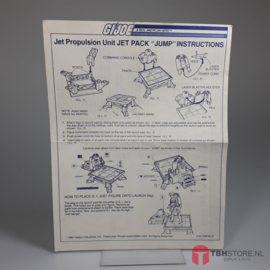 G.I. Joe Jet Pack (Jump) Instructions