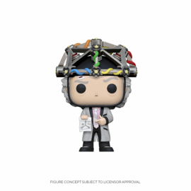 (Pre-order) Back to the Future POP! Vinyl Figure Doc w/Helmet 9 cm