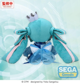 (Pre-order) Character Vocal Series 01: Hatsune Miku Fuwa Petit Plush Figure Hatsune Miku LAWSON 50th Anniversary Special LIVE L 30 cm