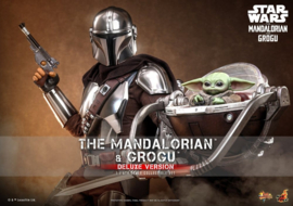 (Pre-order) Star Wars: The Mandalorian & Grogu Movie Masterpiece Action Figure 1/6 The Mandalorian and Grogu (Deluxe Version) 31 cm