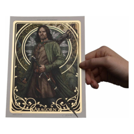 (Pre-order) Lord of the Rings Art Print Aragorn Art Card 14 x 21 cm Limited Edition