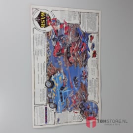 M.A.S.K. poster/information book