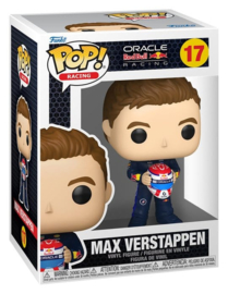 (Pre-order) Formel 1 POP! Racing Vinyl Figure Verstappen (Holding Helmet) 9 cm