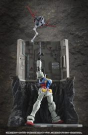 (Pre-order) Mobile Suit Gundam Realistic Model Series Diorama G Structure GS03M Last Shooting (material color edition)