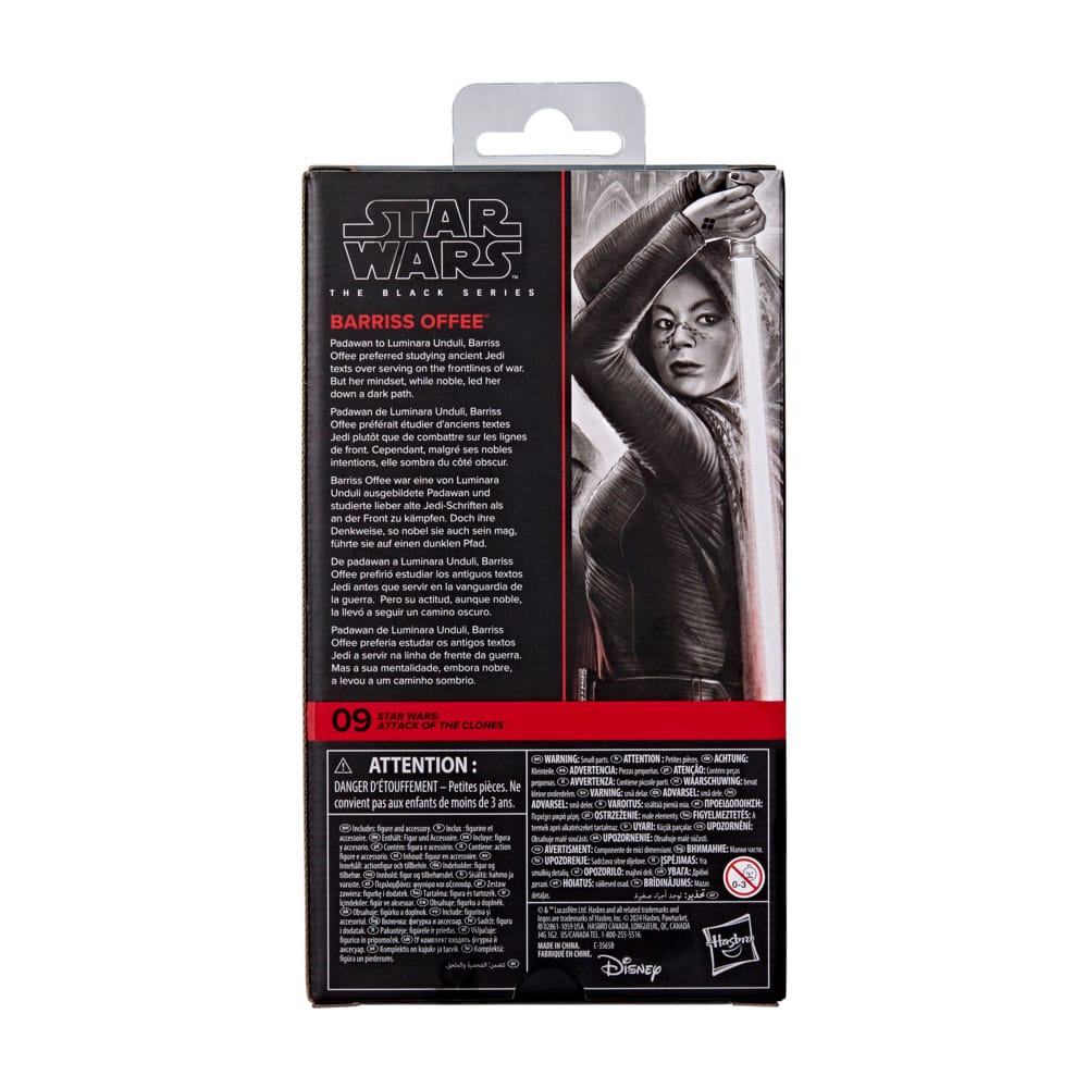 Star Wars Episode II Black Series Action Figure Barriss Offee