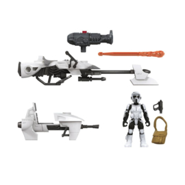 Star Wars Mission Fleet Expedition Class Biker Scout with Speeder Bike