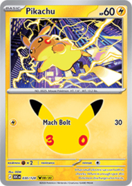 Pokémon TCG - Pikachu - 30th anniversary - 030/128