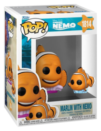 (Pre-order) Finding Nemo POP! & Buddy Vinyl Figure Marlon w/Nemo 9 cm