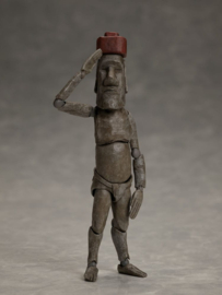 (Pre-order) The Table Museum Figma Action Figure Moai 14 cm    