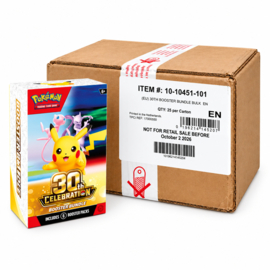 Pokémon TCG - 30th Celebration Booster Bundle Case