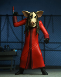 (Pre-order) Saw Toony Terrors Action Figure Jigsaw Killer (Red Robe) 15 cm
