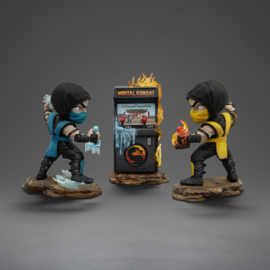 PRE-ORDER Mortal Kombat Mini Co. PVC Figures Scorpion vs. Subzero Arcade Set 15 cm