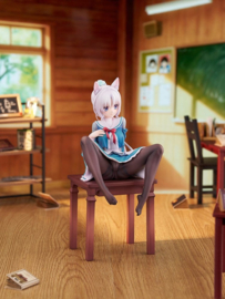 (Pre-order) Senren*Banka PVC Figure 1/7 Yoshino Tomotake Animal Ears School Uniform Ver. 21 cm
