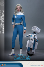 (Pre-order) The Fantastic Four: First Steps Movie Masterpiece Action Figure 2-Pack 1/6 Invisible Woman & H.E.R.B.I.E. 28 cm