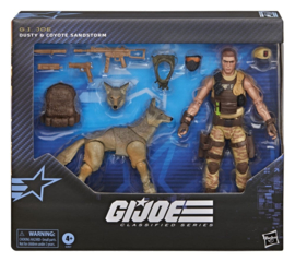 (Pre-order) G.I. Joe Classified Series Action Figure #217 Dusty & Coyote Sandstorm 15 cm