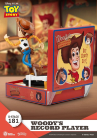 (Pre-order) Toy Story Record Player Series PVC figure Woody's Record Player 13 cm